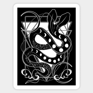 Moon Serpent Sticker